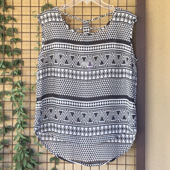 mine Tops - 3/$20 {MINE}Size M Sheer Sleeveless Top